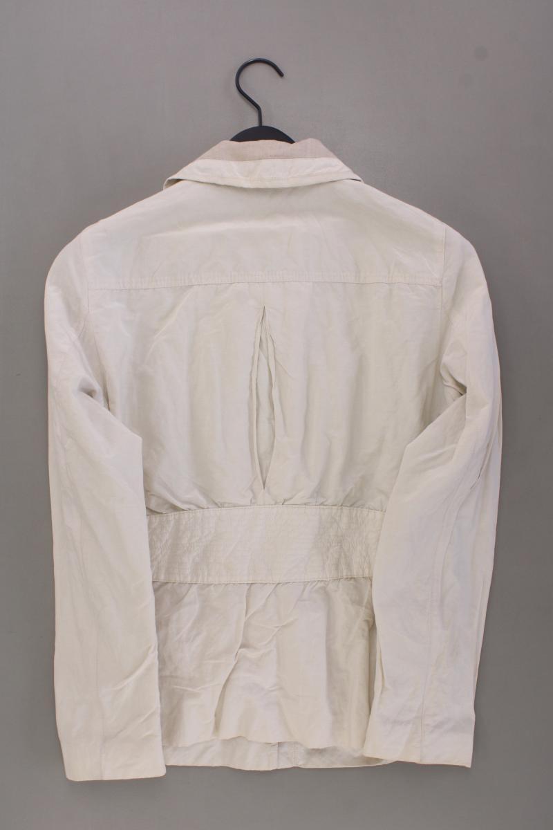 Rosner Übergangsjacke Gr. 40 mit Gürtel creme aus Nylon