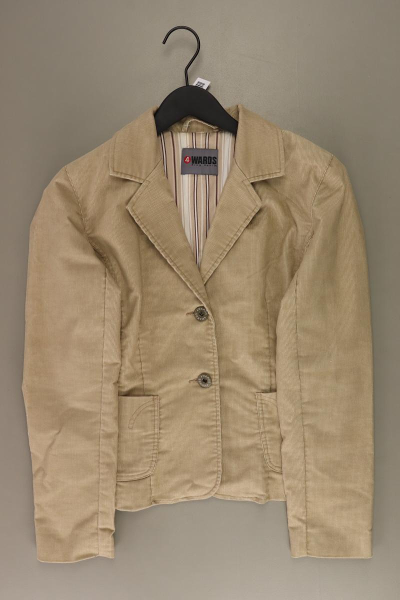 4Wards Cordblazer Gr. M braun aus Polyester