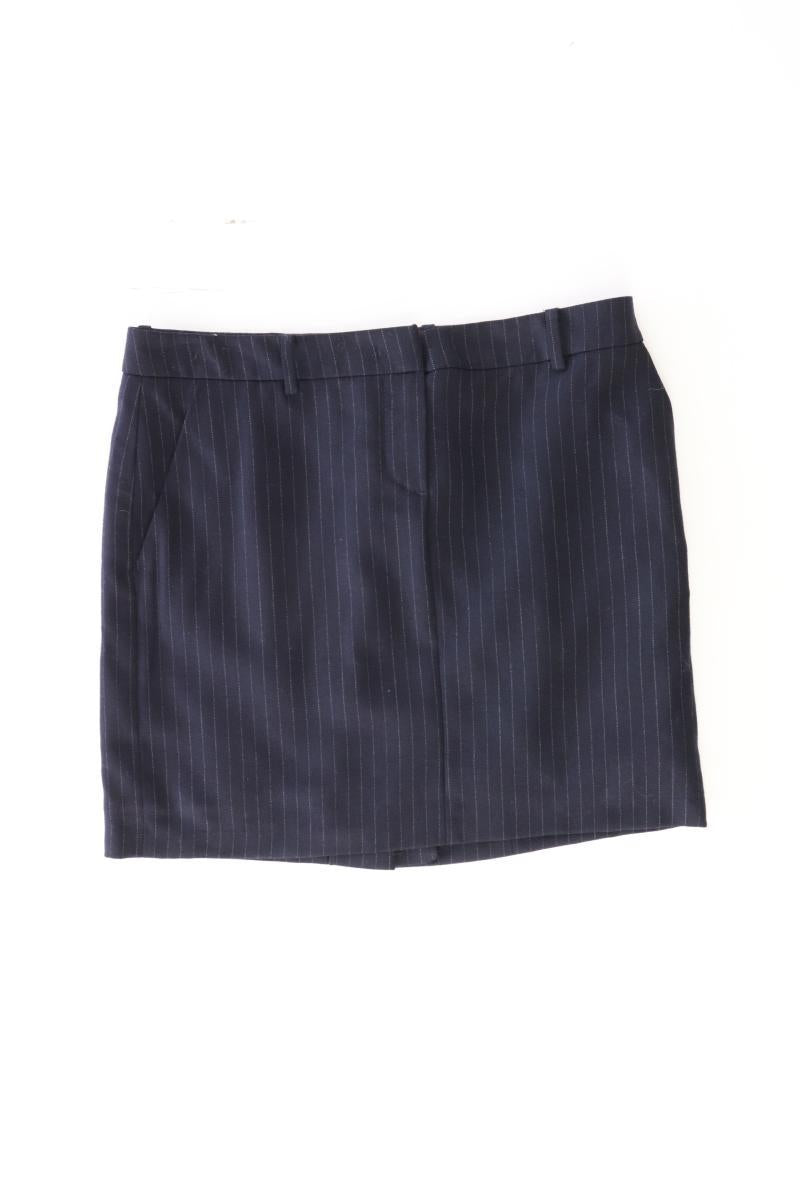 Marc O'Polo Wollrock Gr. 36 gestreift blau aus Schurwolle