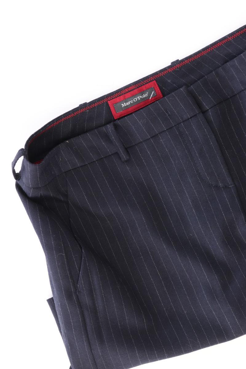 Marc O'Polo Wollrock Gr. 36 gestreift blau aus Schurwolle