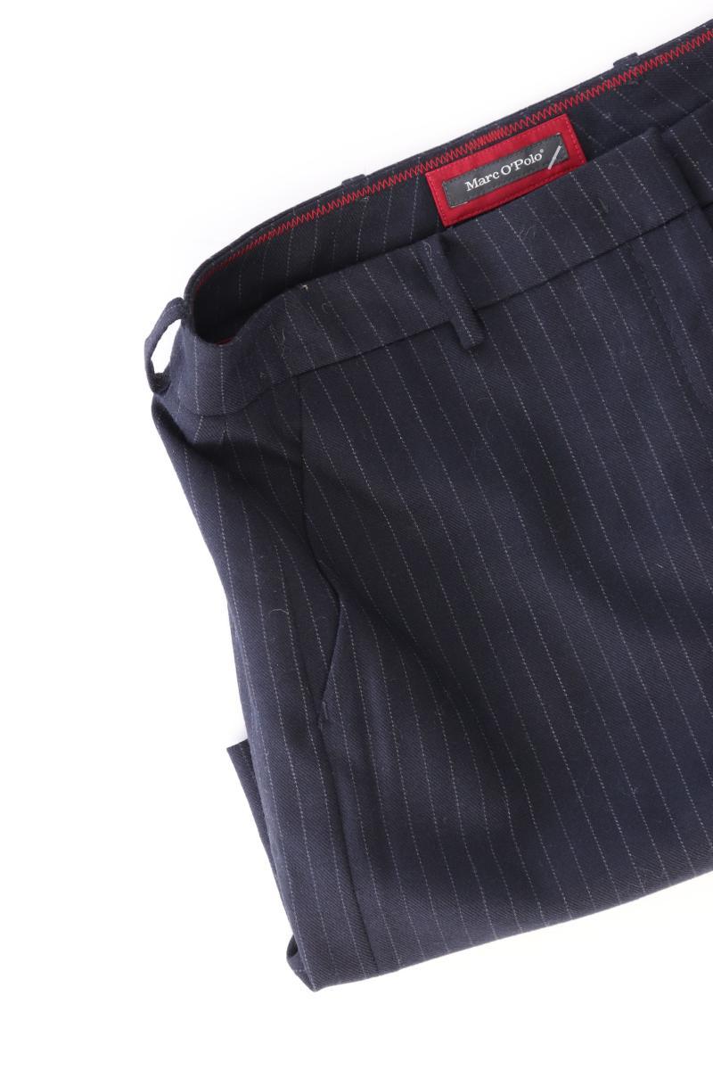 Marc O'Polo Wollrock Gr. 36 gestreift blau aus Schurwolle
