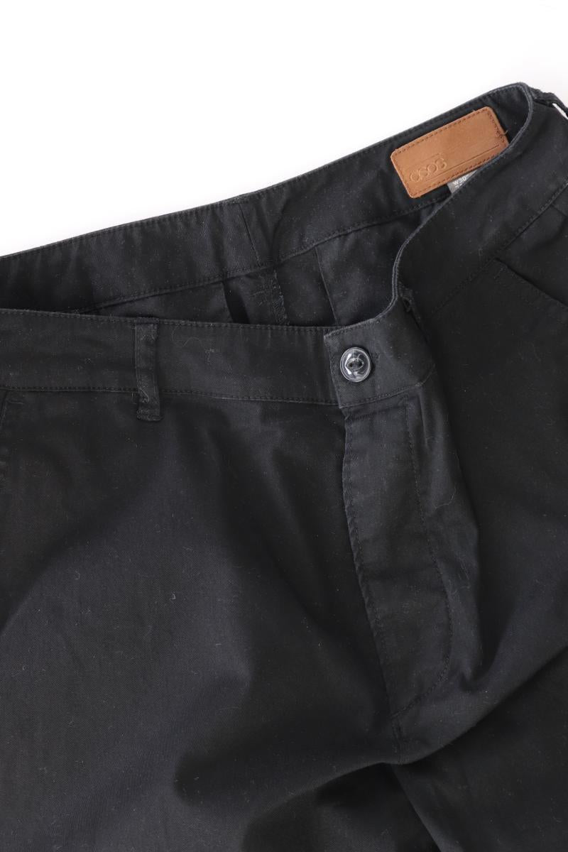 Asos 7/8 Hose Gr. W30/L30 schwarz aus Baumwolle