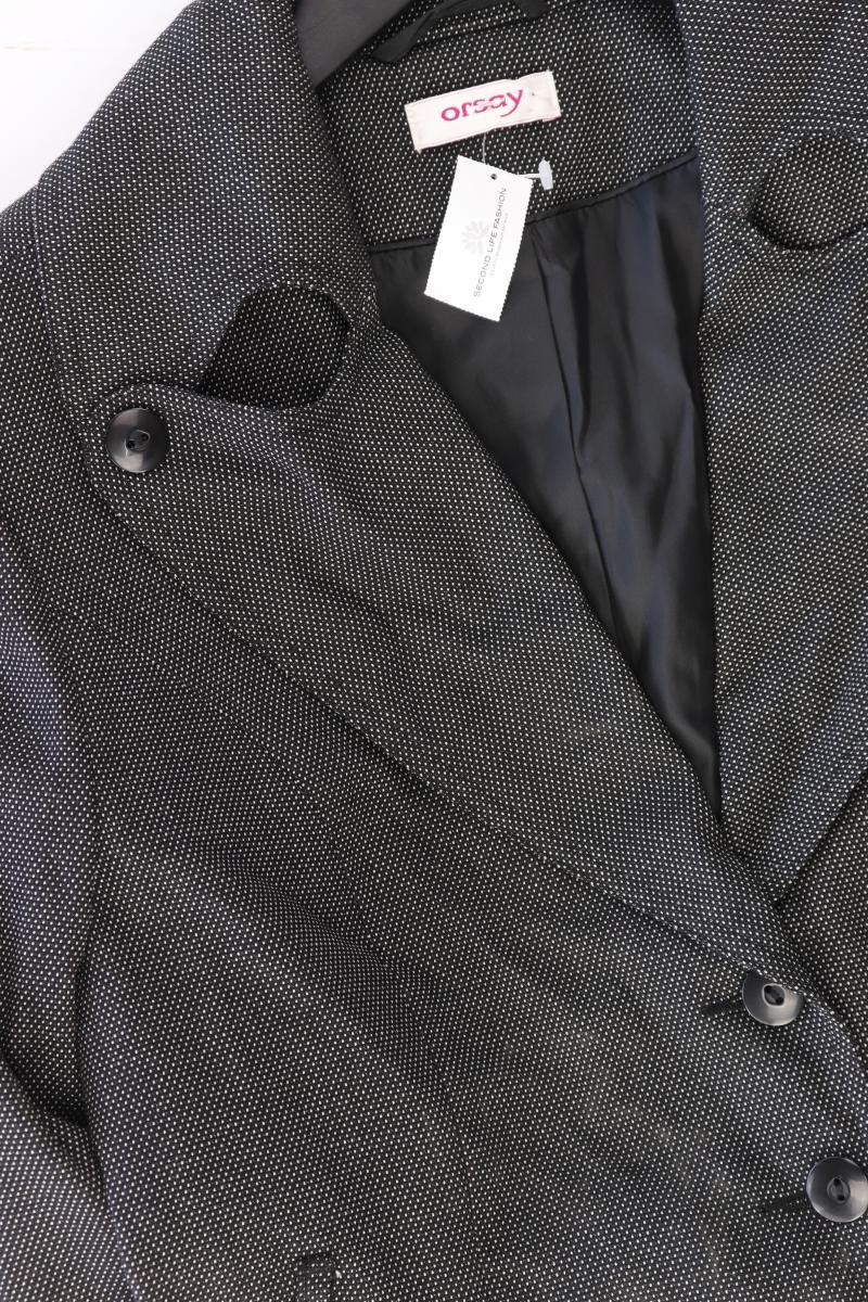 Orsay Blazer Gr. 38 gepunktet schwarz