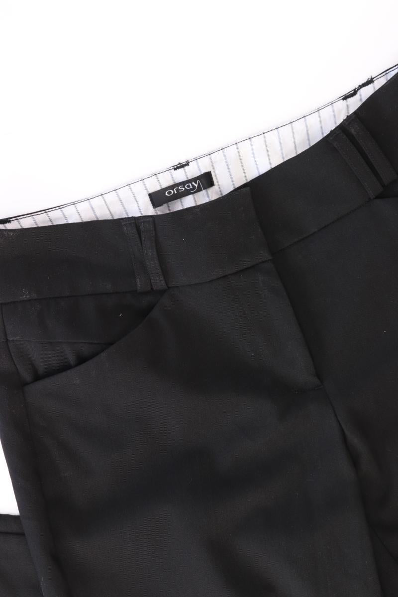 Orsay Anzughose Gr. 34 schwarz aus Polyester