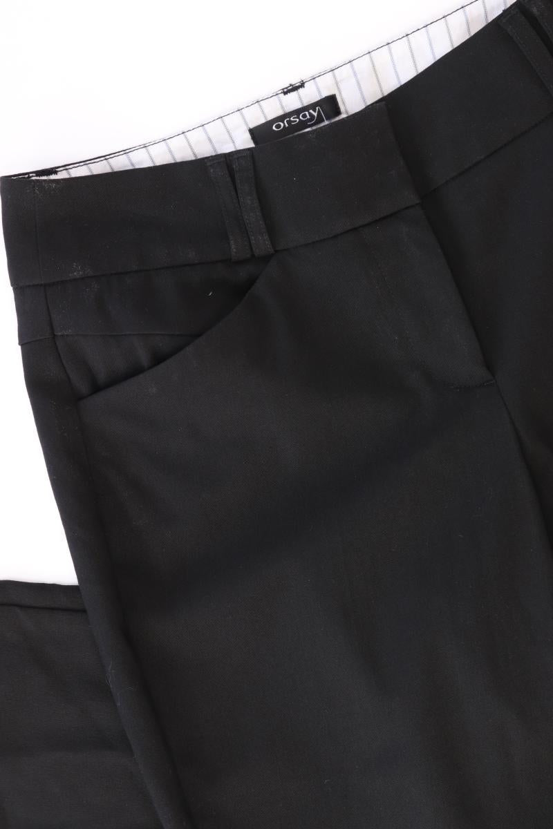 Orsay Anzughose Gr. 34 schwarz aus Polyester