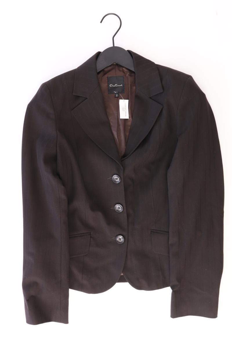 one touch Classic Blazer Gr. 36 braun aus Polyester