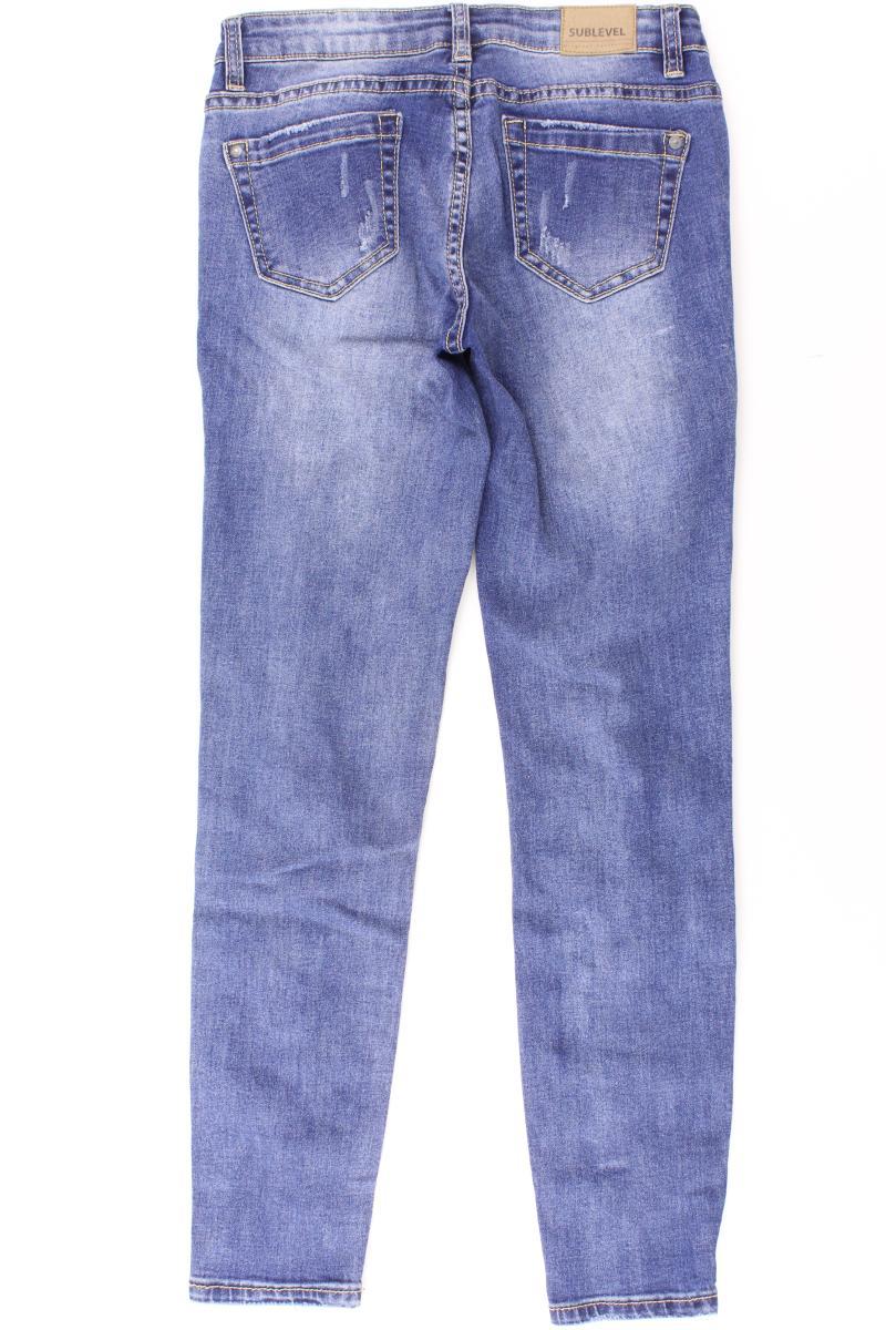 Sublevel Jeans Gr. XS blau aus Baumwolle