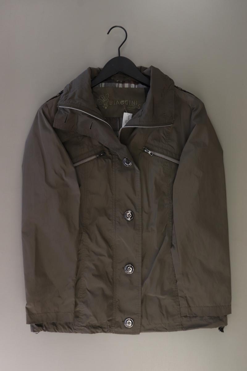 Biaggini Übergangsjacke Gr. 42 braun aus Polyester