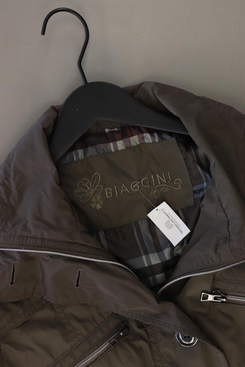 Biaggini Übergangsjacke Gr. 42 braun aus Polyester