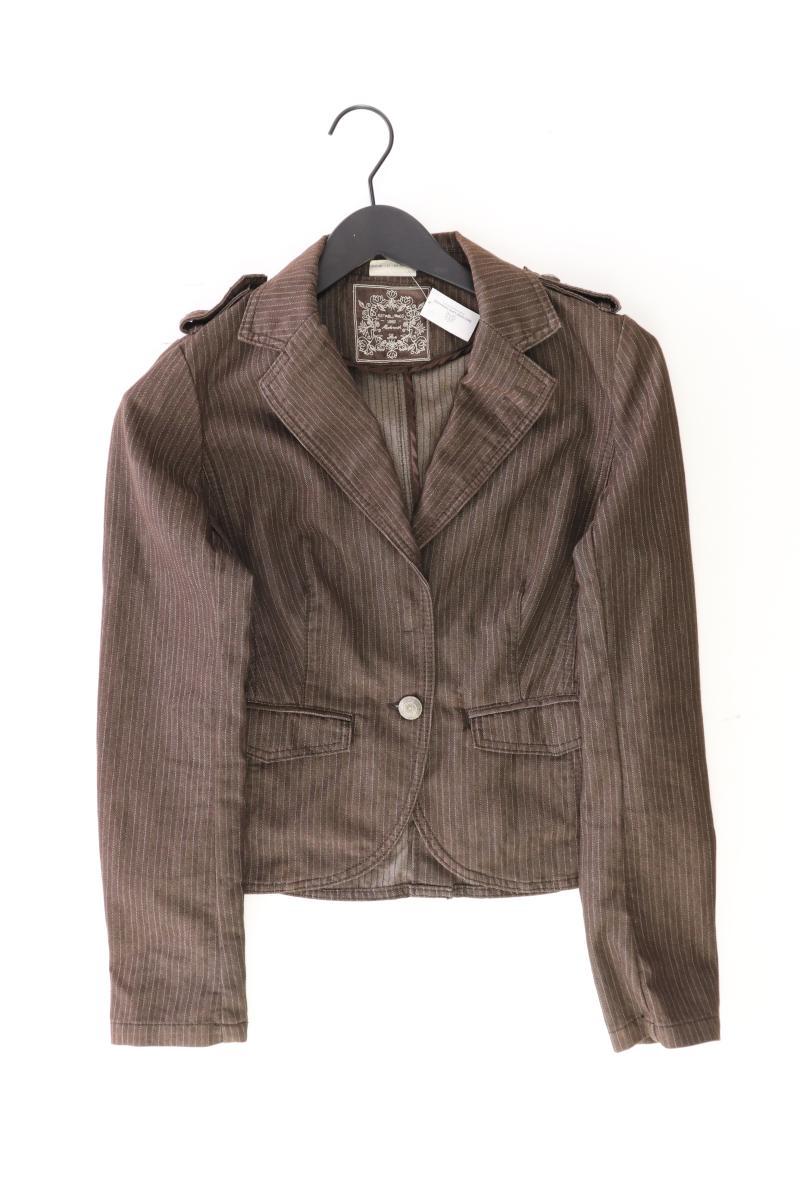 Street One Classic Blazer Gr. 38 braun aus Baumwolle