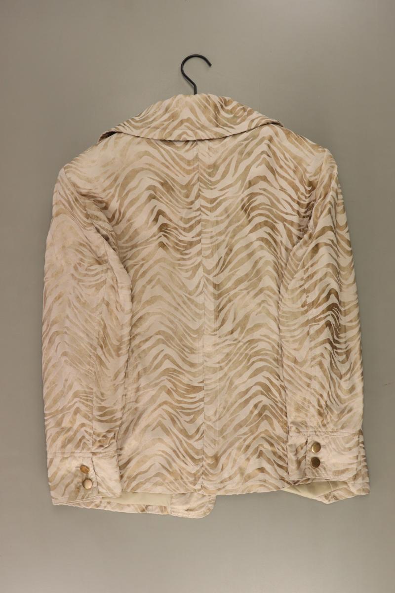 Couture Line Regular Jacke Gr. 44 mit Tierdruck Vintage gold aus Polyester