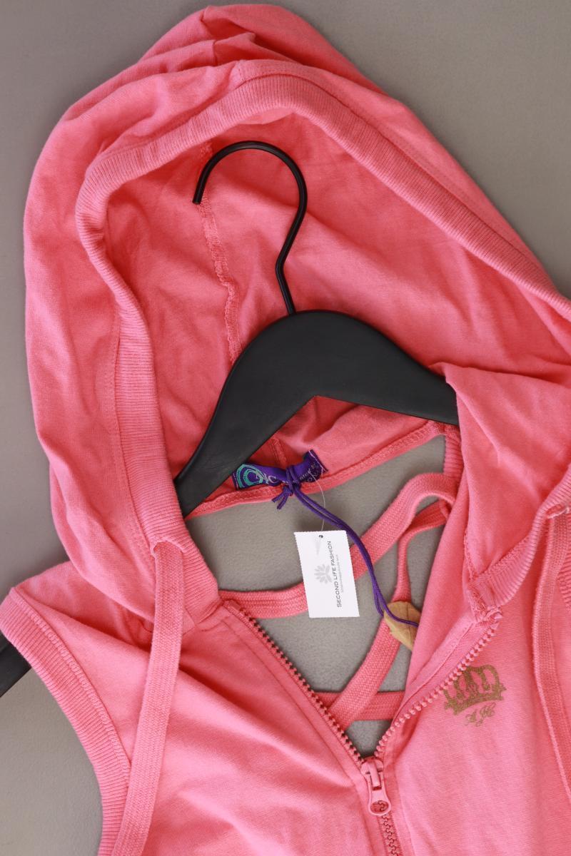 AJC Fashion Kapuzenshirt Gr. 32 Ärmellos rosa aus Baumwolle