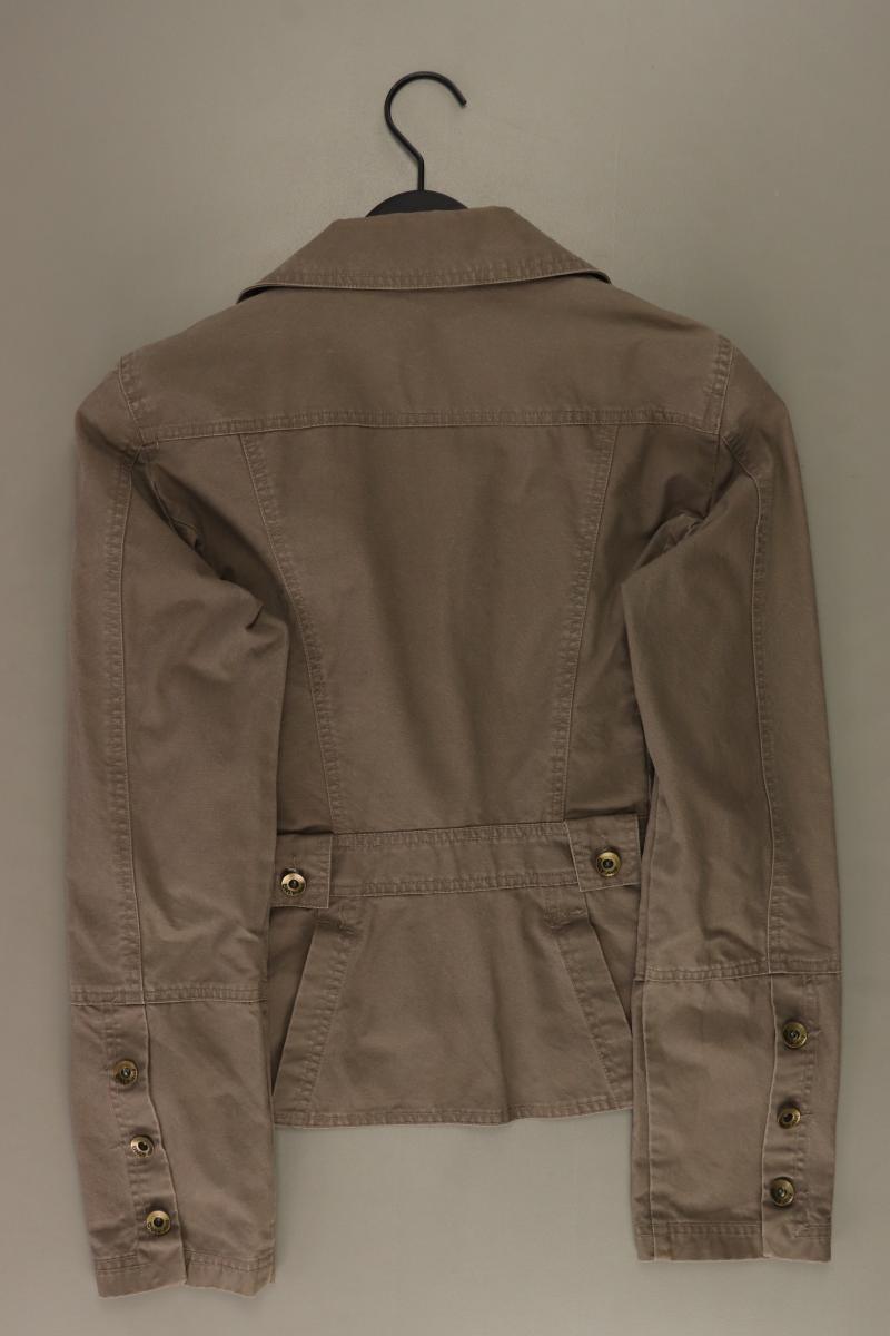 Only Übergangsjacke Gr. 38 braun aus Baumwolle