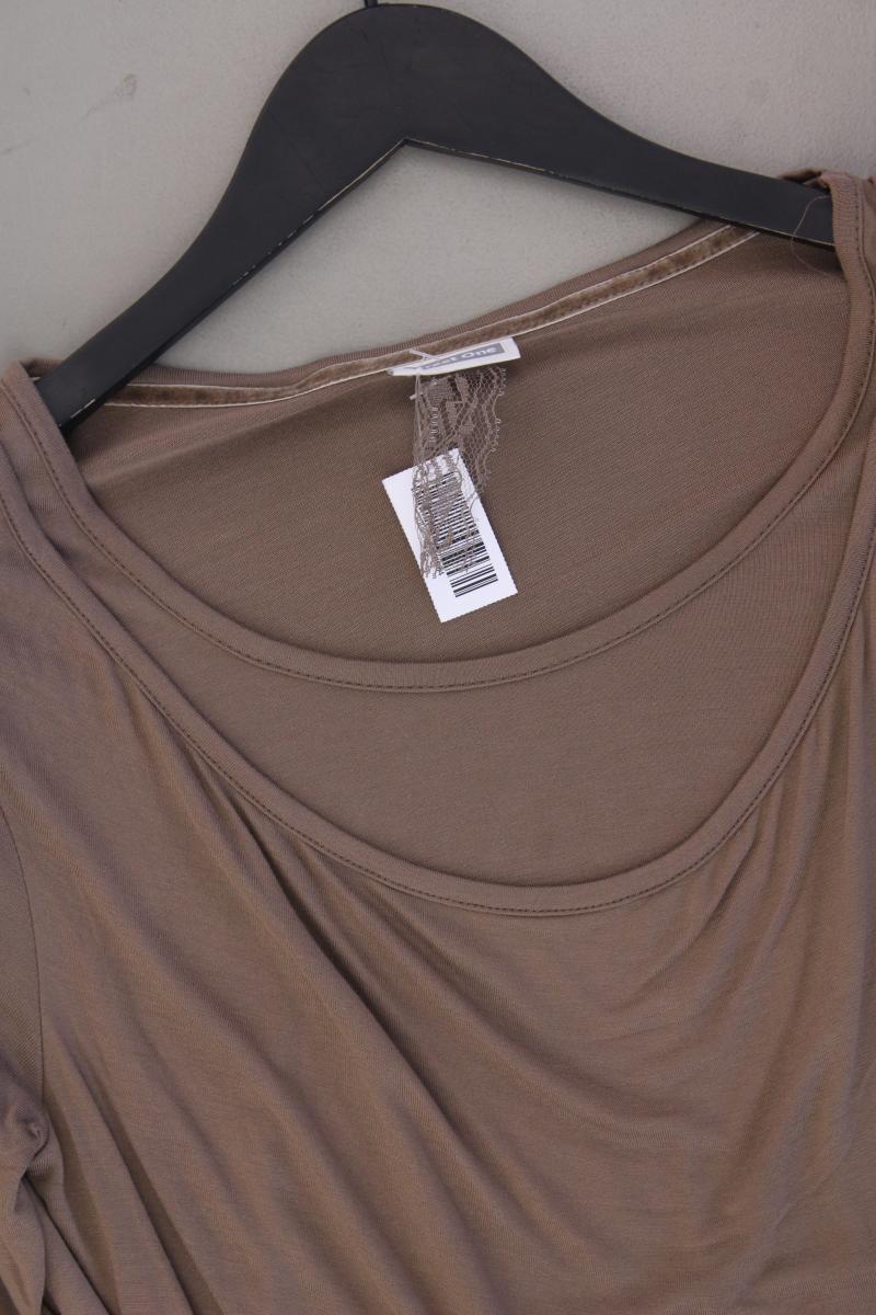 Street One Longsleeve-Shirt Gr. 38 Langarm braun aus Viskose