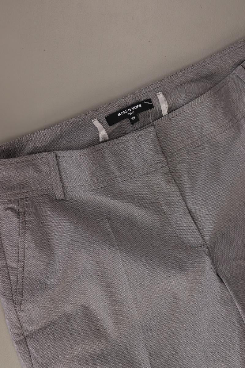 More&More Hose Gr. 38 grau aus Viskose