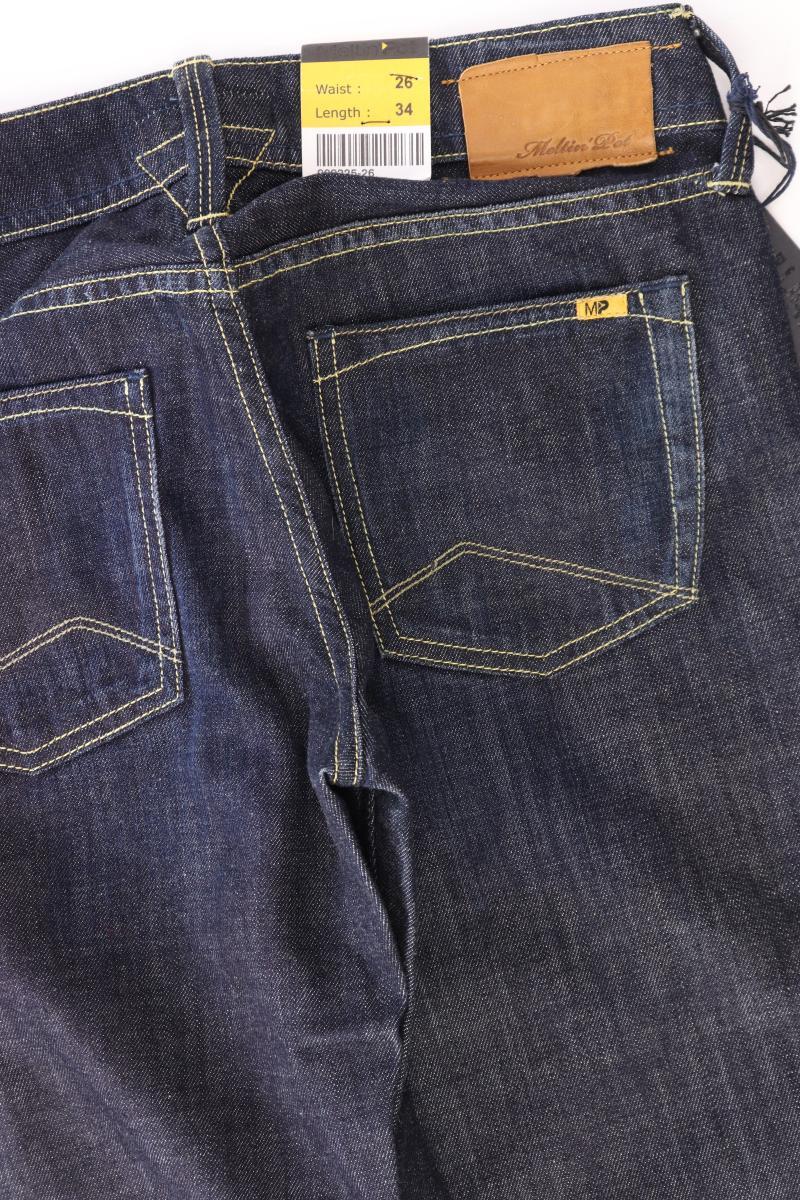 Meltin Pot Straight Jeans Gr. W26/L34 neu mit Etikett Neupreis: 95,0€! blau
