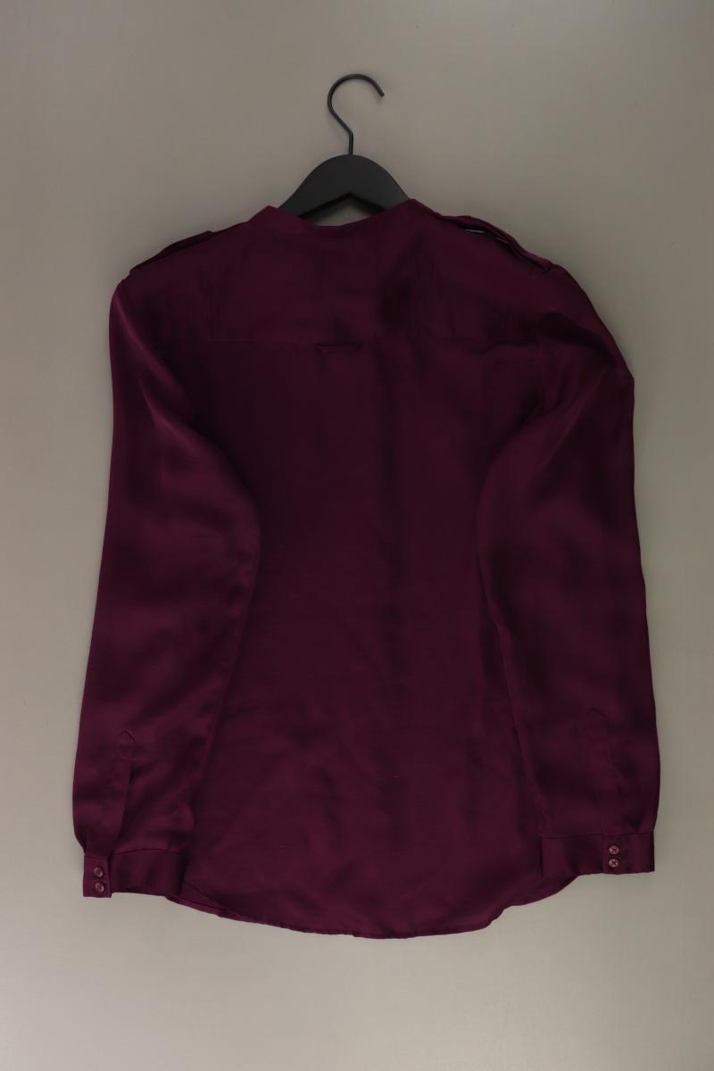 s.Oliver Langarmbluse Gr. 38 lila aus Polyester