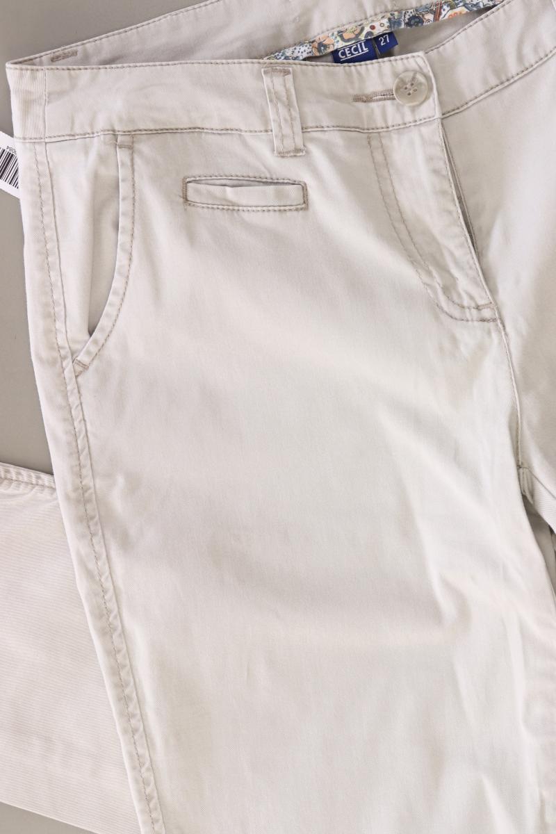 Cecil Hose Gr. W27 grau