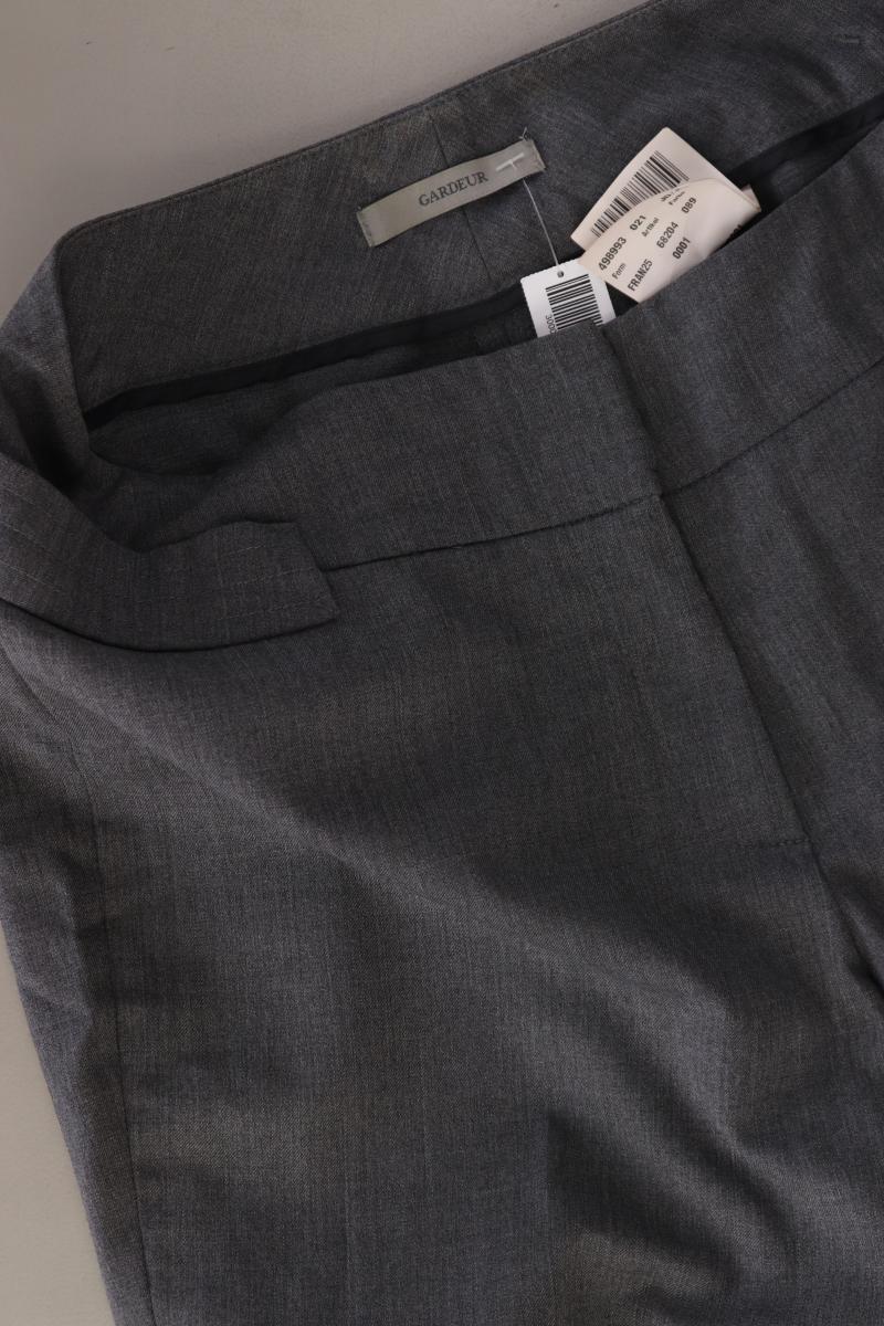 Gardeur Anzughose Gr. 38 Vintage grau aus Wolle