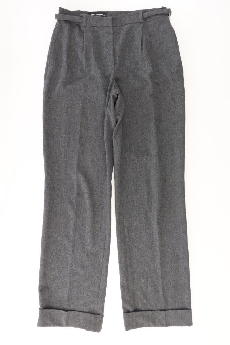 Gerry Weber Anzughose Gr. 38 grau aus Polyester