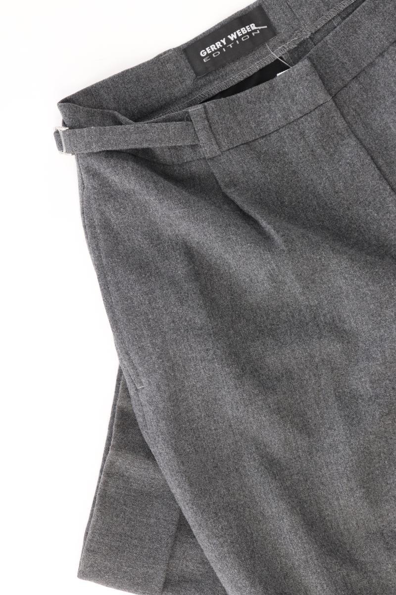 Gerry Weber Anzughose Gr. 38 grau aus Polyester