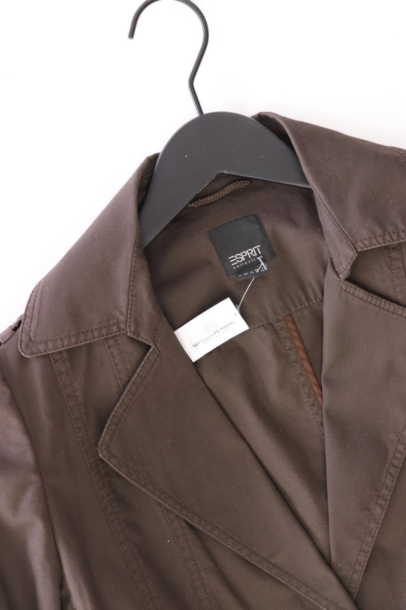 Esprit Collection Übergangsjacke Gr. 40 braun aus Polyester