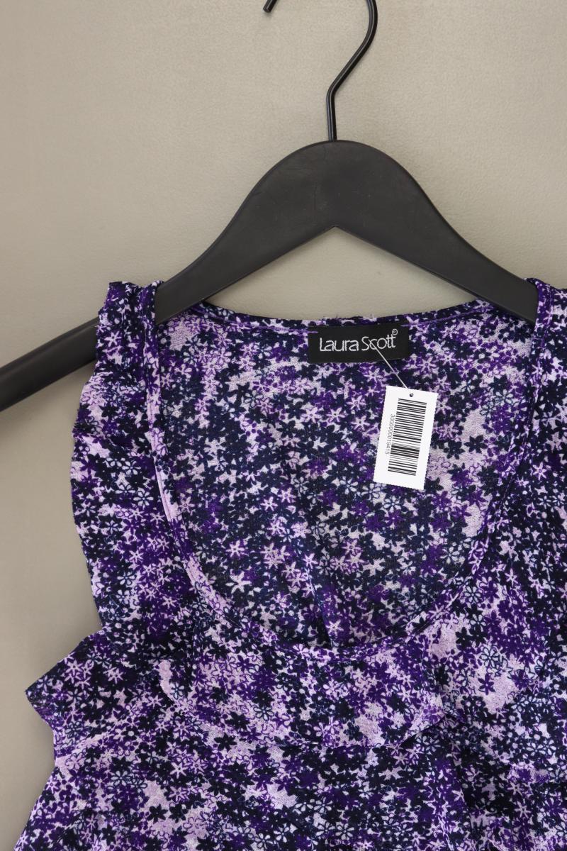 Laura Scott Rüschentop Gr. 32 lila aus Polyester