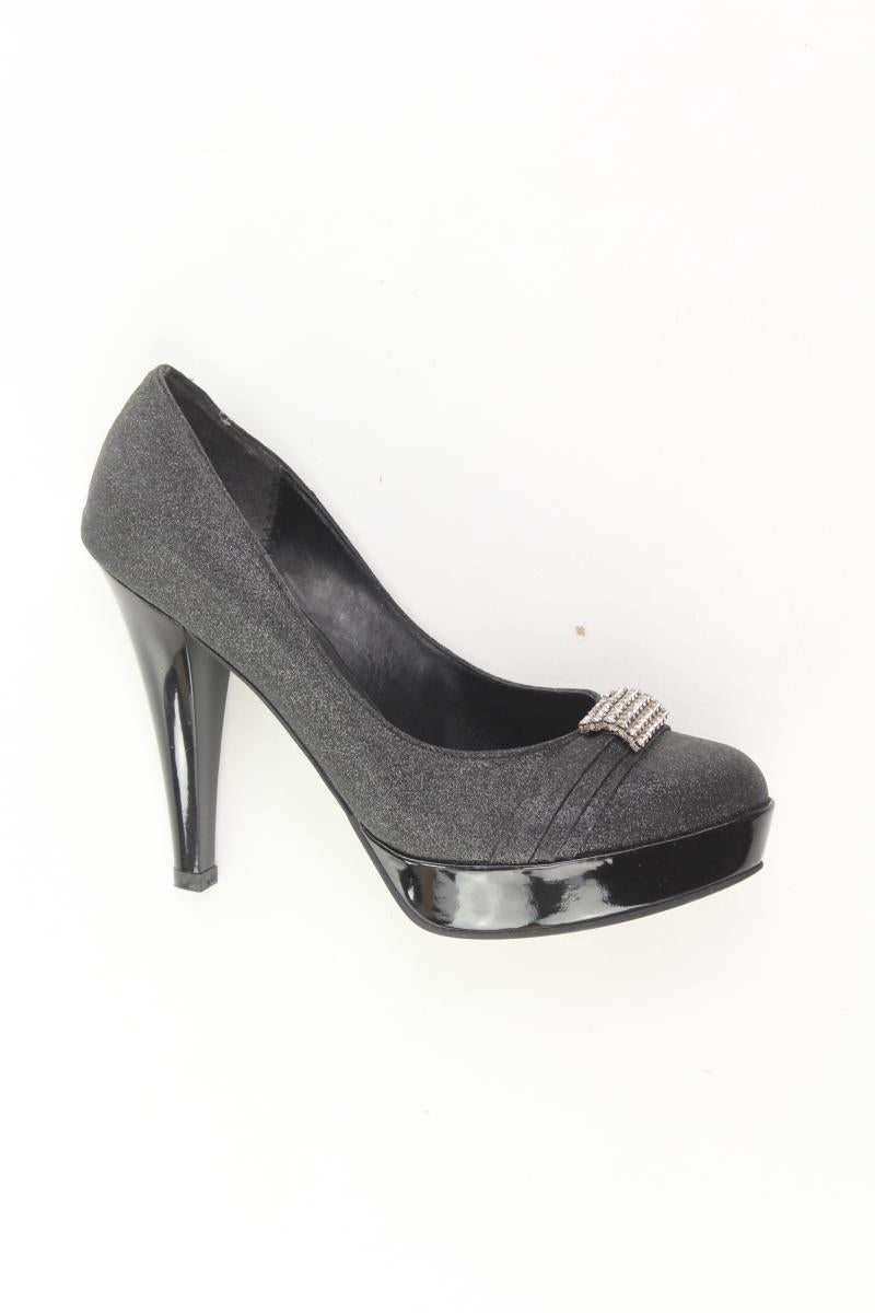 Bogga High Heels Gr. 38 neuwertig schwarz