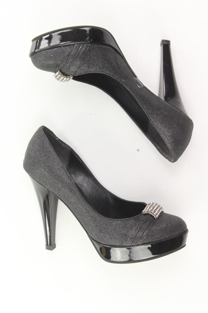 Bogga High Heels Gr. 38 neuwertig schwarz