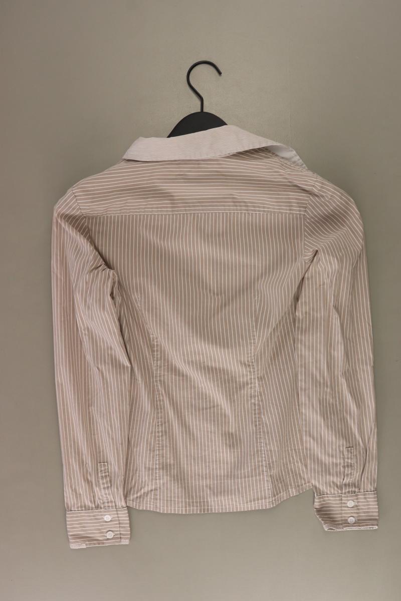 Selection by s.Oliver Langarmbluse Gr. 34 gestreift braun aus Baumwolle