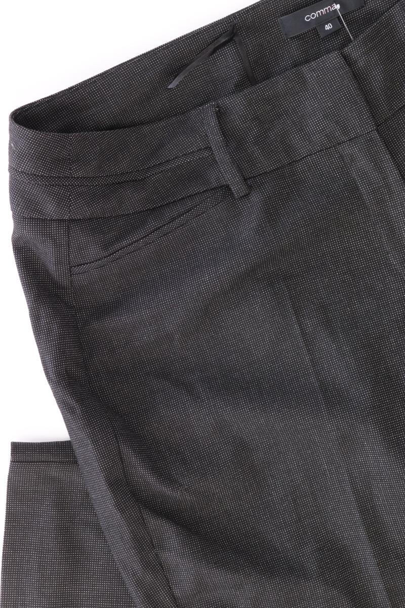 comma, Hose Gr. 40 grau aus Polyester