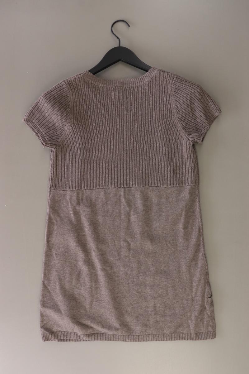 Cecil Strickkleid Gr. S Kurzarm braun aus Polyacryl