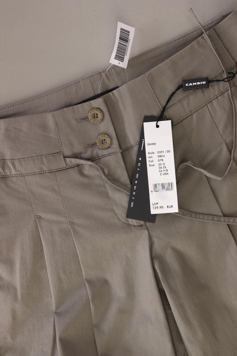 Cambio Chinohose Gr. 32 neu mit Etikett Neupreis: 139,9€! grau aus Baumwolle