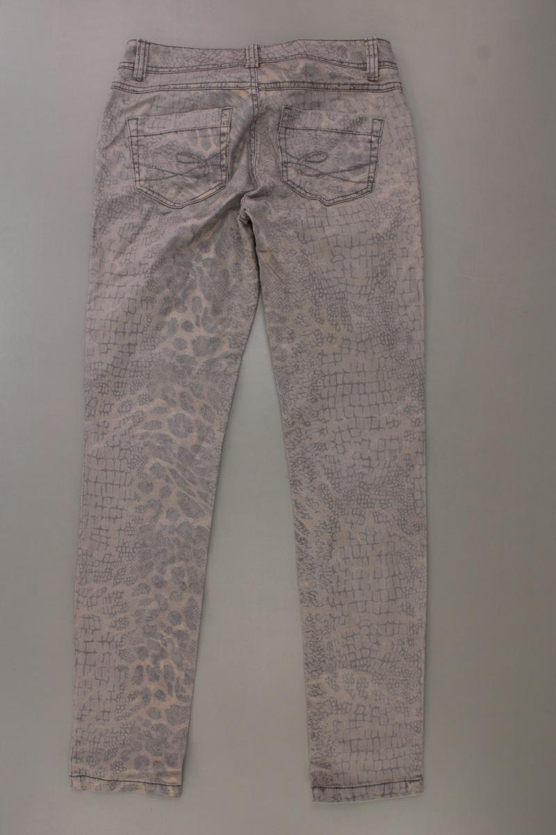 edc by Esprit Skinny Jeans Gr. 36 mit Tierdruck gold aus Baumwolle