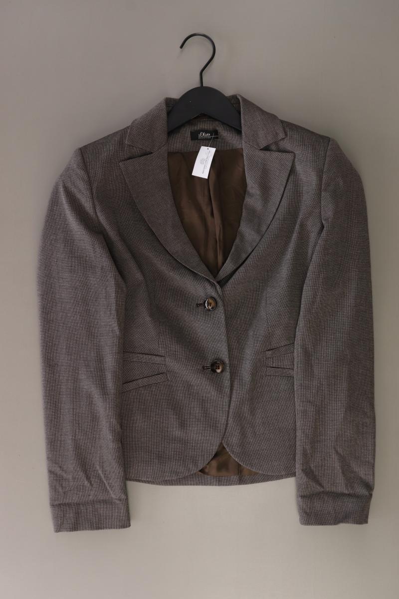 s.Oliver Selection Regular Blazer Gr. 34 braun aus Viskose