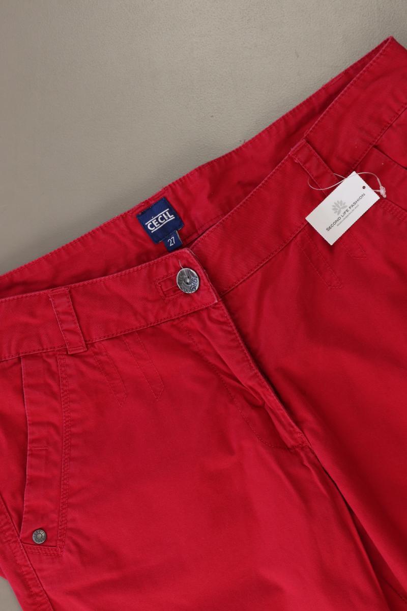 Cecil Hose Gr. W27/L32 rot