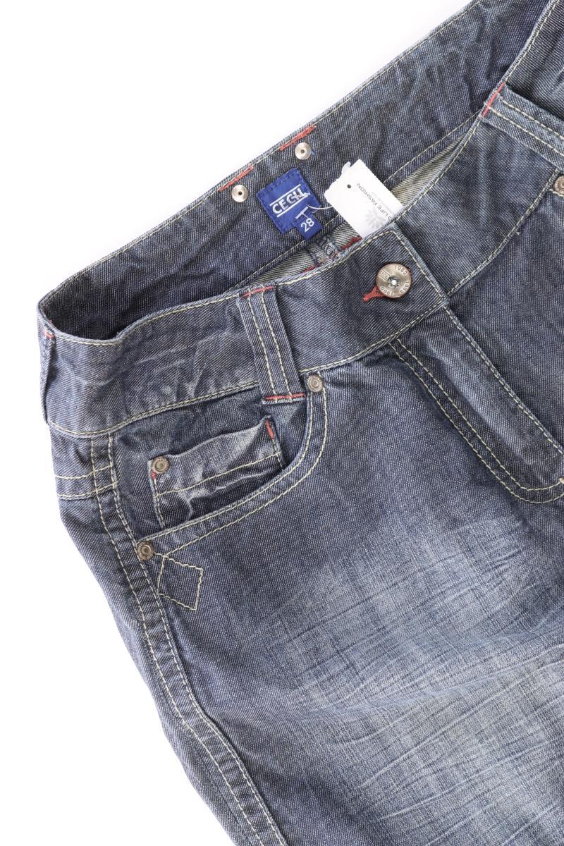 Cecil Jeansrock Gr. W28 blau aus Baumwolle