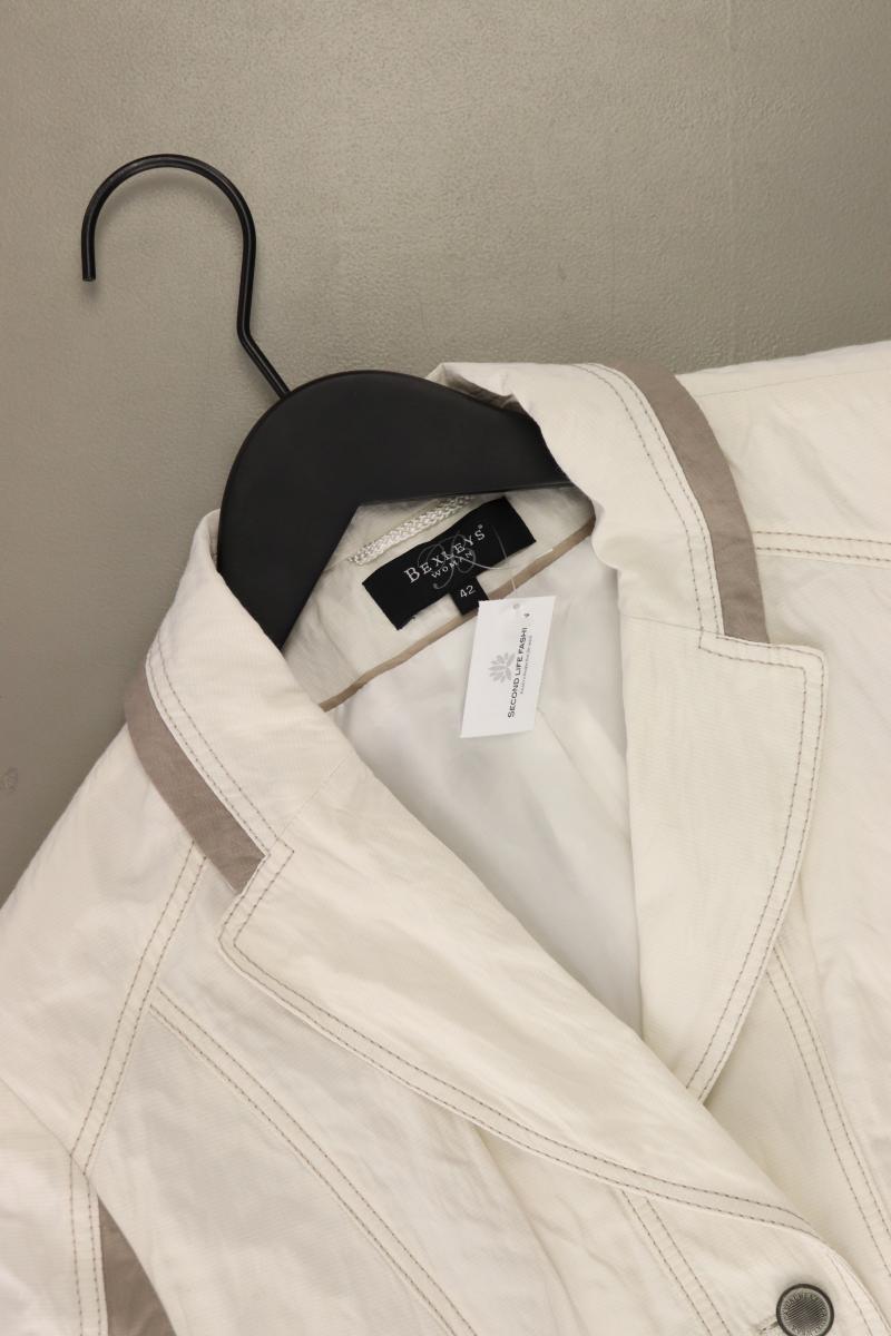 Bexleys Übergangsjacke Gr. 42 creme aus Polyester