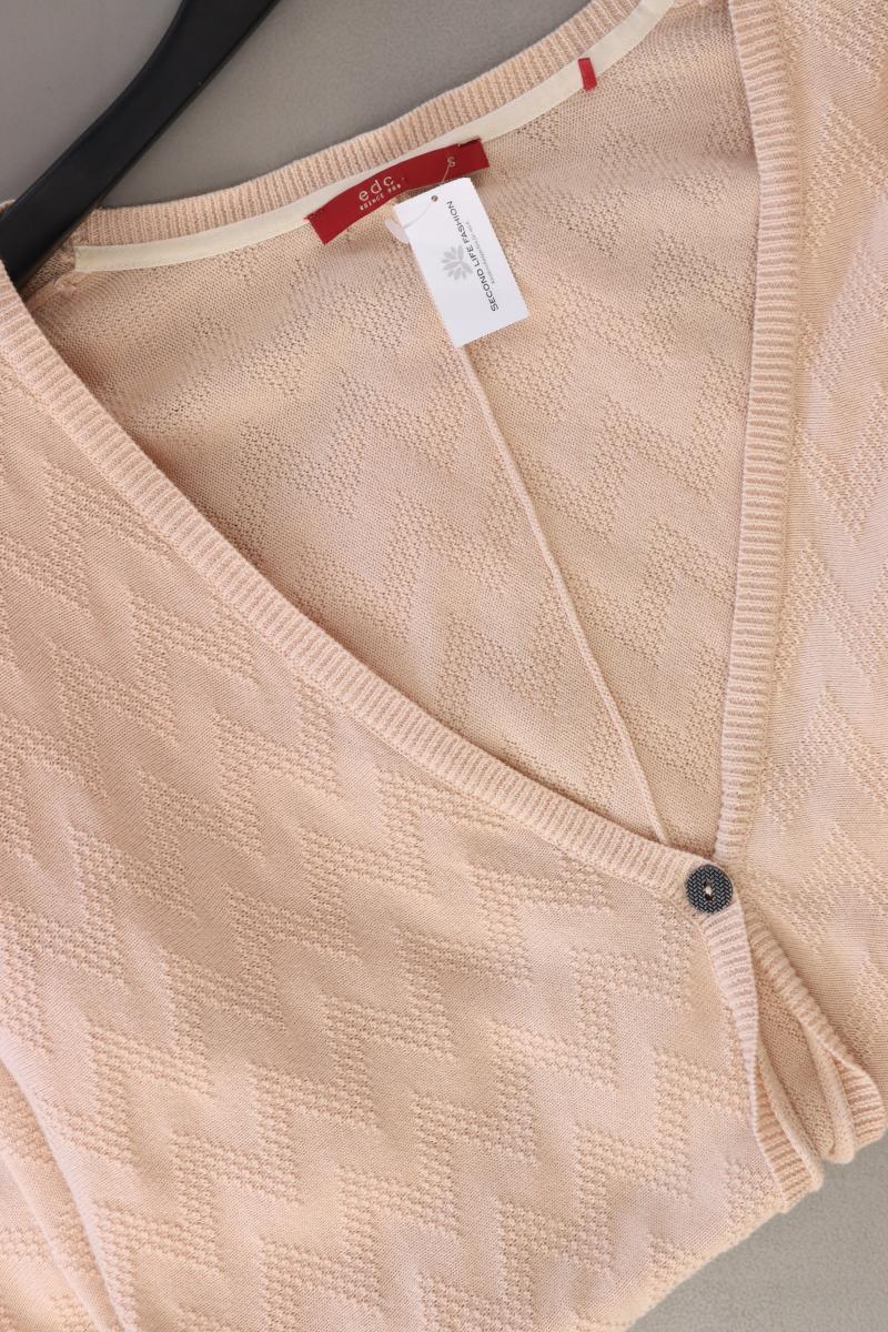 edc by Esprit Strickjacke Gr. S 3/4 Ärmel rosa