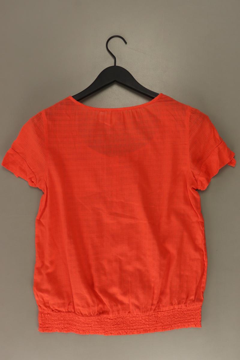 s.Oliver Kurzarmbluse Gr. 38 orange