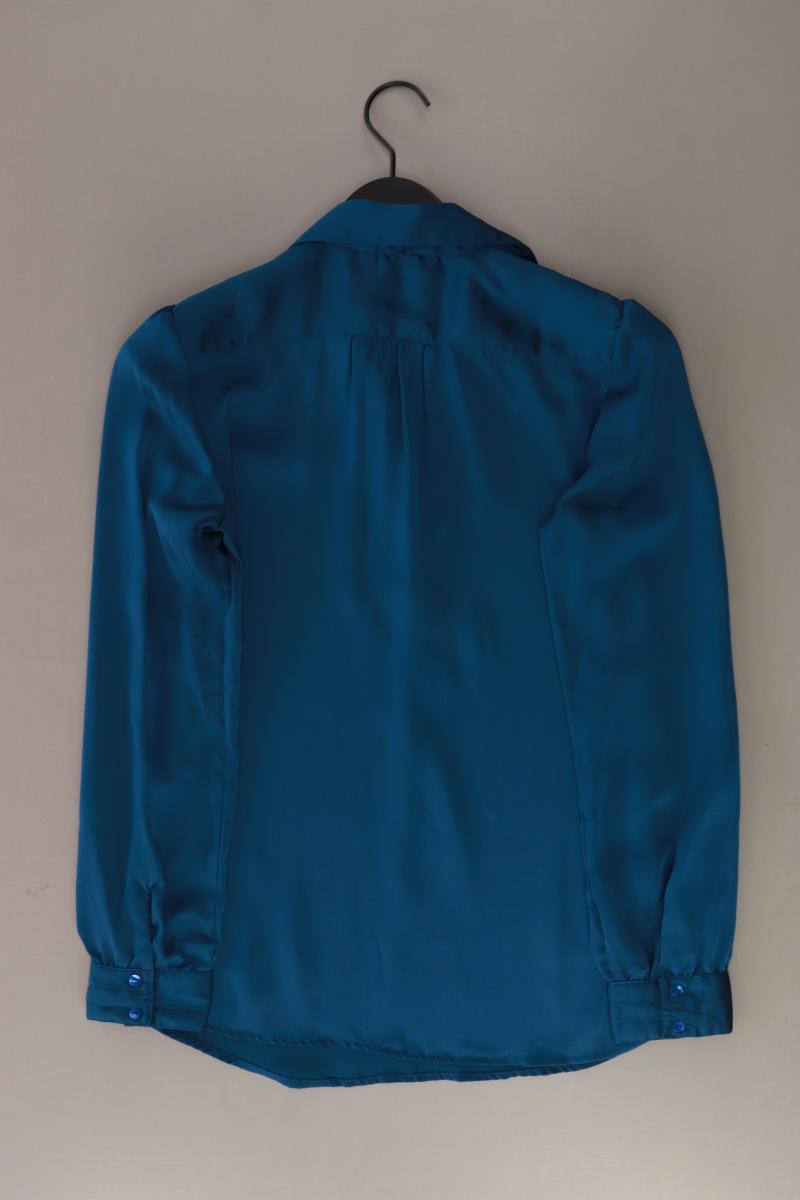 Promod Langarmbluse Gr. 36 türkis aus Polyester