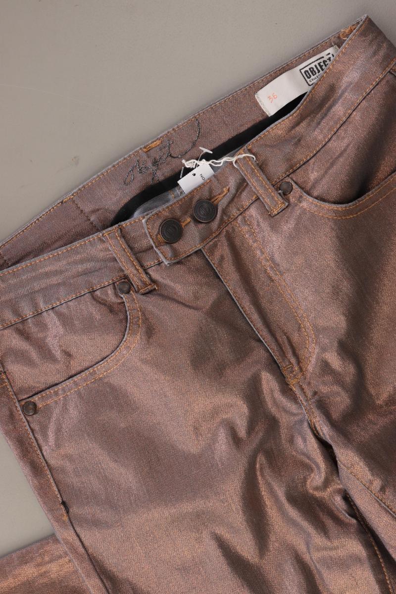 Object Hose Gr. 36 gold aus Baumwolle