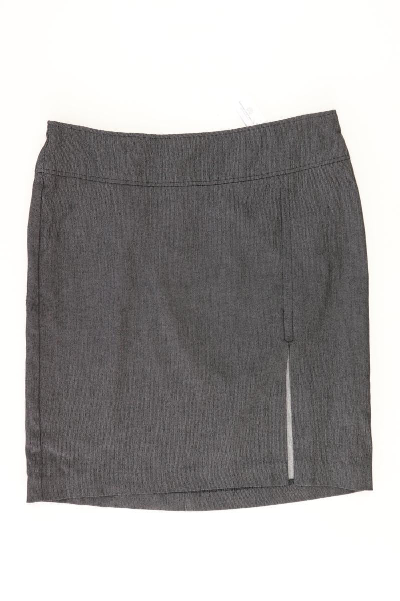 Benetton Bleistiftrock Gr. IT 44 (M) grau aus Viskose