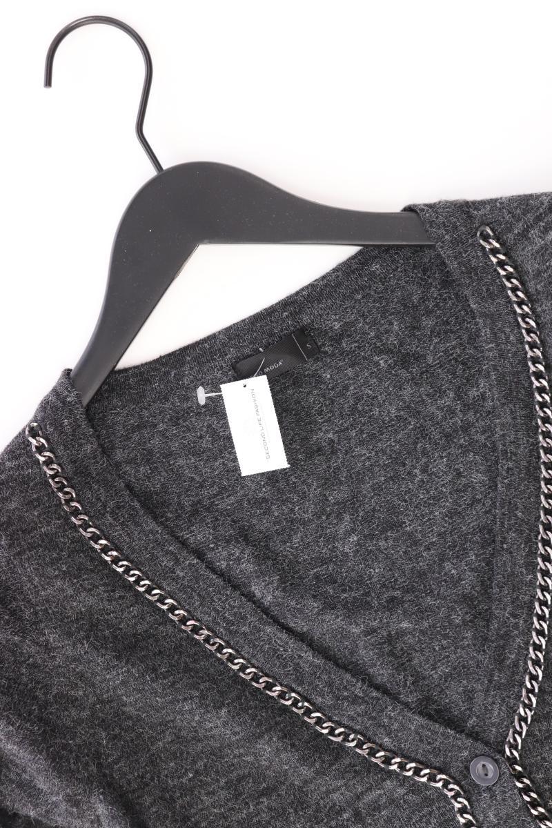 Vero Moda Strickjacke Gr. S Langarm grau aus Polyacryl