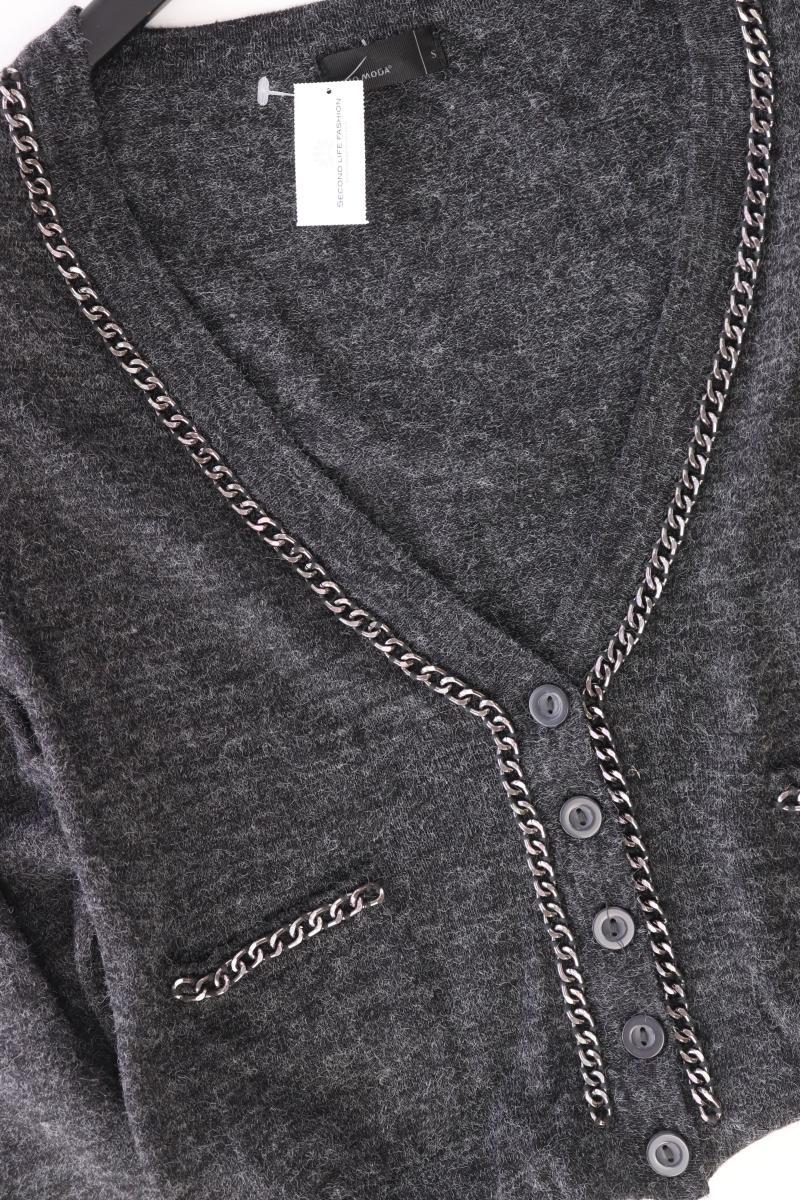 Vero Moda Strickjacke Gr. S Langarm grau aus Polyacryl