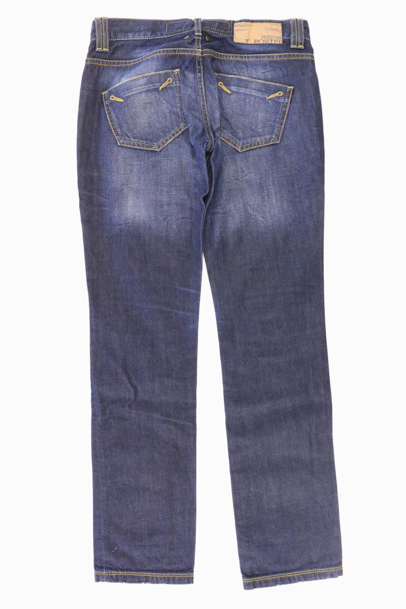 Freeman T. Porter Boot Cut Jeans Gr. W28 blau
