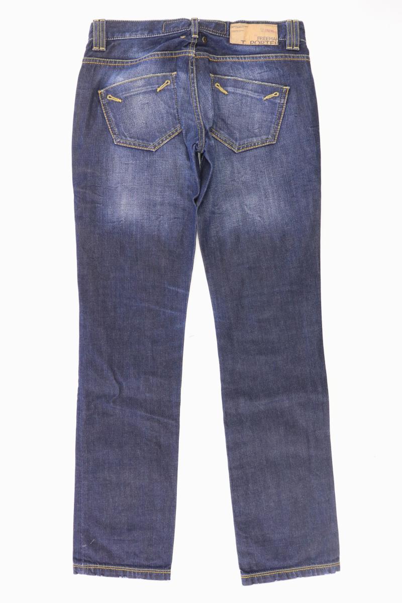 Freeman T. Porter Boot Cut Jeans Gr. W28 blau