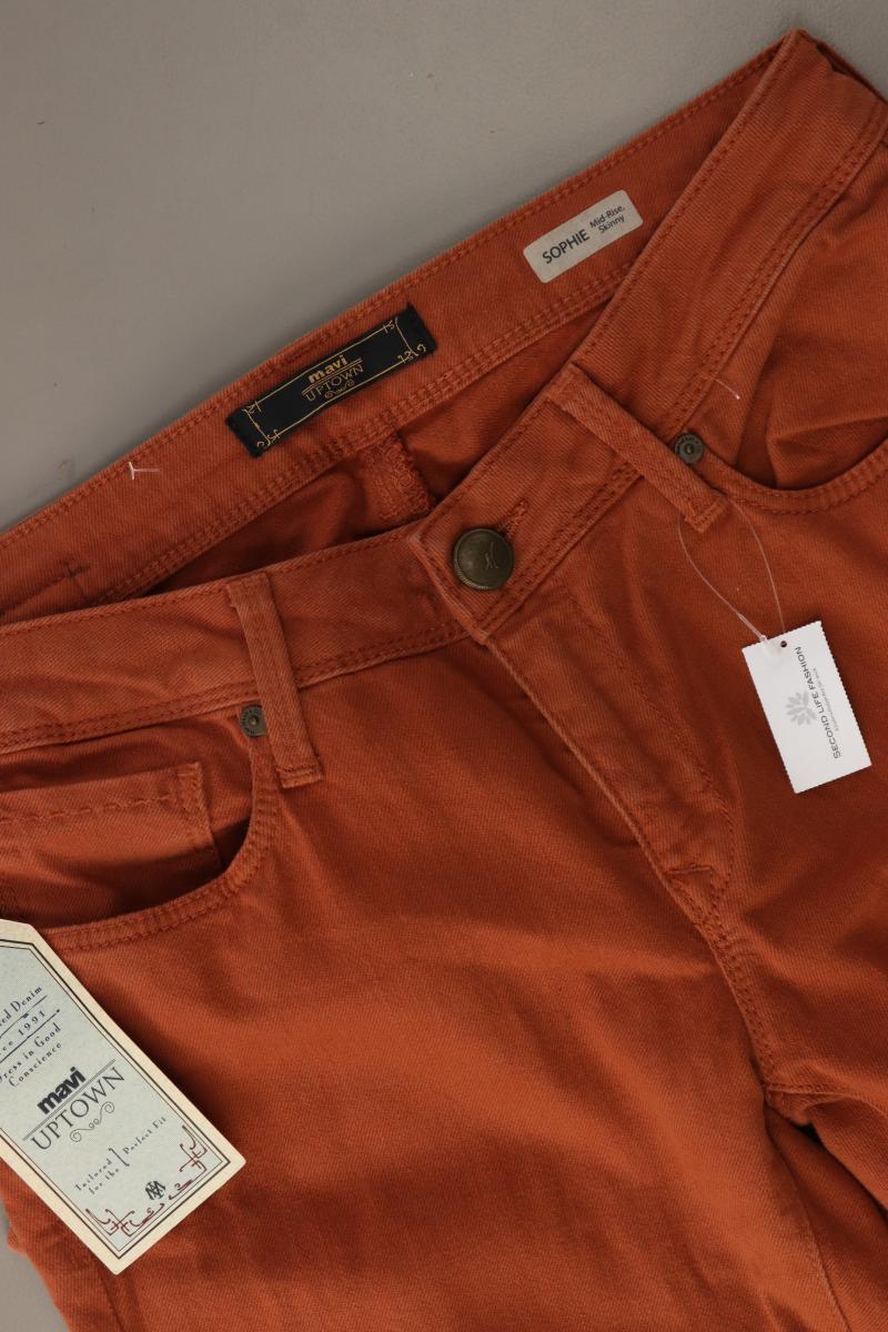 Mavi Skinny Jeans Gr. W29/L32 neu mit Etikett orange aus Baumwolle