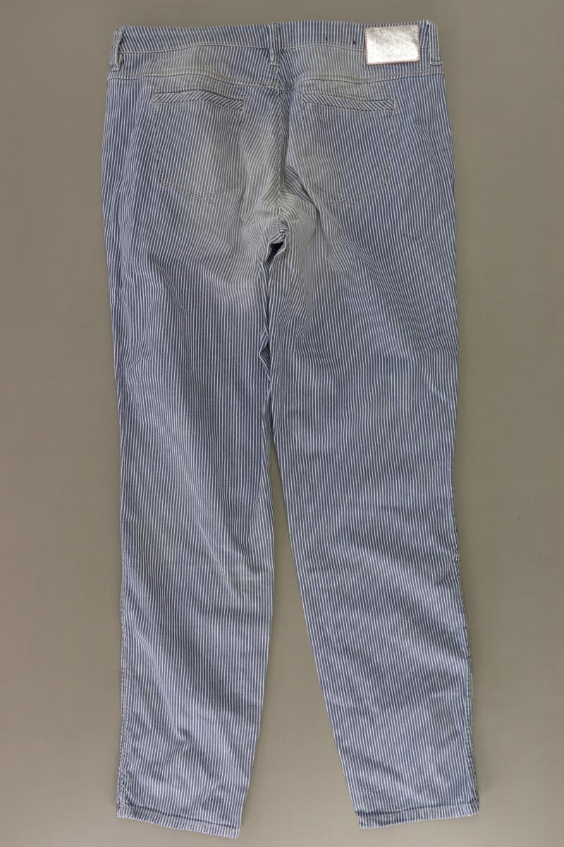 Rosner Hose Gr. 38 gestreift blau aus Baumwolle