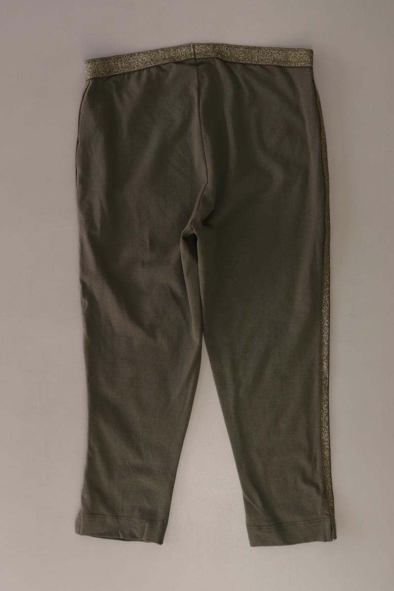 Summum Leggings Gr. XS mit Glitzer olivgrün aus Baumwolle